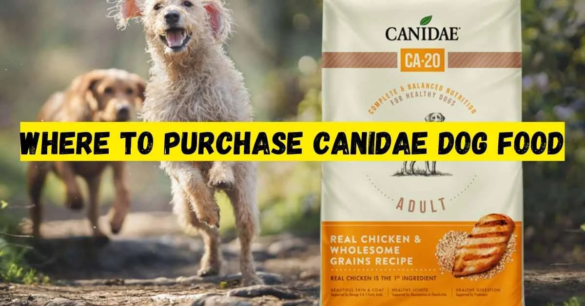 Where to Purchase Canidae Dog Food